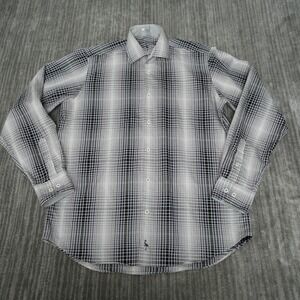 Tailorbyrd Shirt Men Button Up Plaid Long Sleeve Classic Fit Cotton XL
